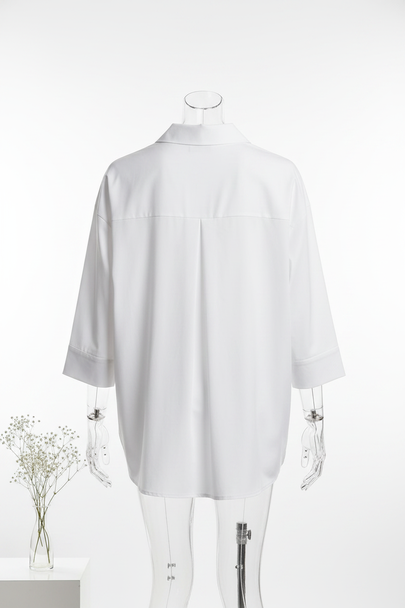 Bluzka z kołnierzykiem - 2 Kolory