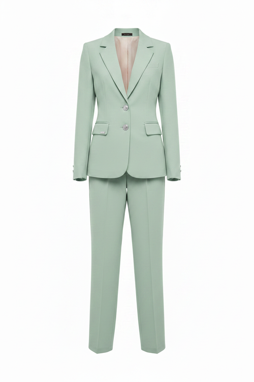 Mint Suit Cream Lining